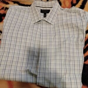 Authentic Banana Republic Mens Dress Shirt 16-16.5 L.New with no Tag. Super
